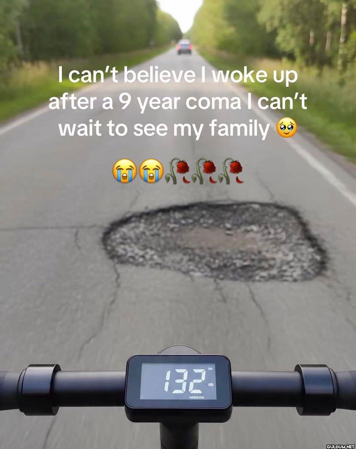 I can't believe I woke up...