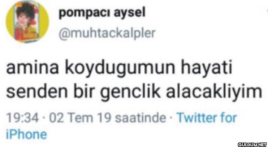 amina koydugumun hayati...