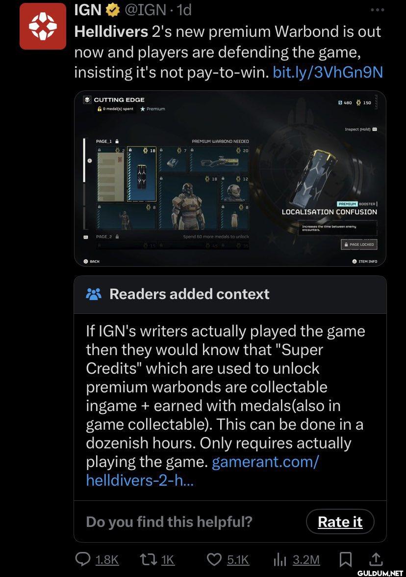 Helldivers 2's new premium...