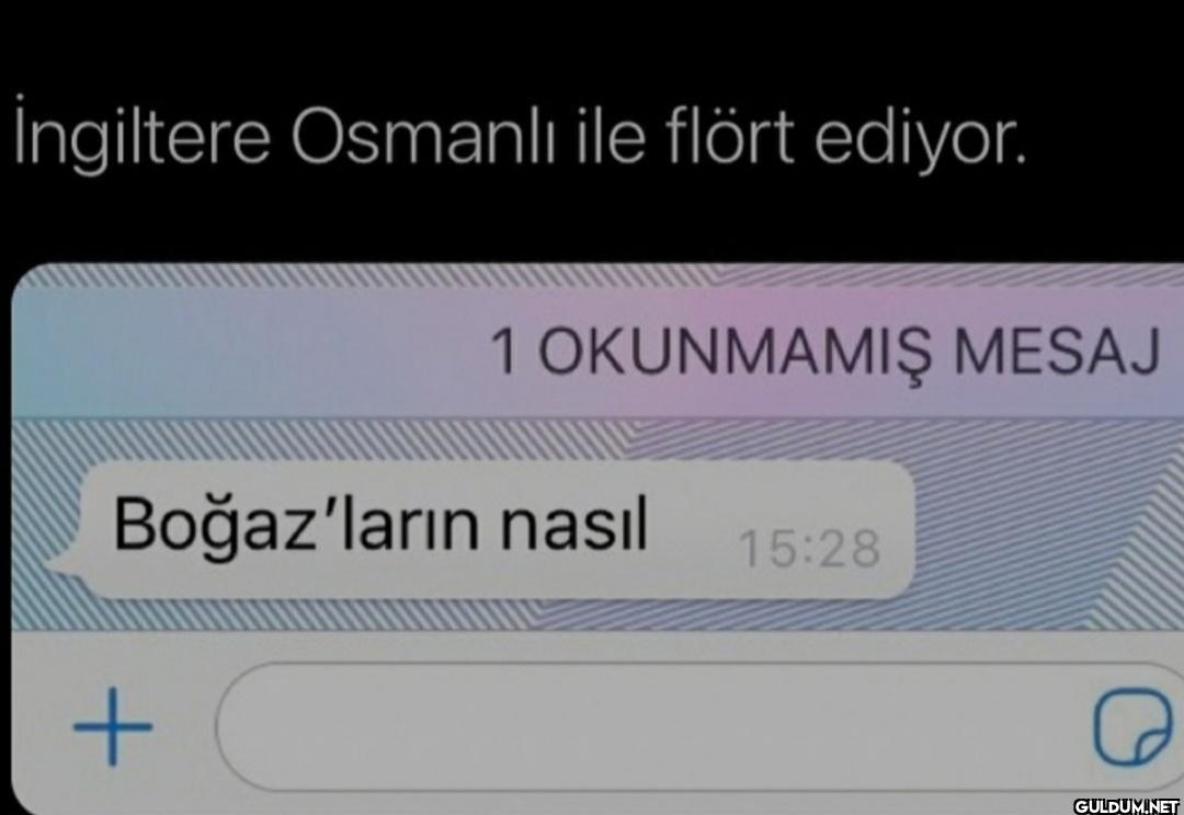 İngiltere Osmanlı ile...