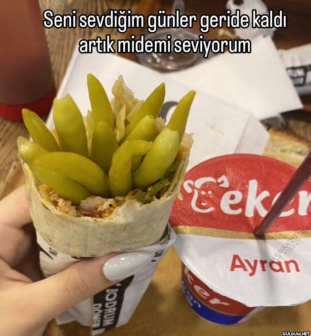 Seni sevdiğim günler...