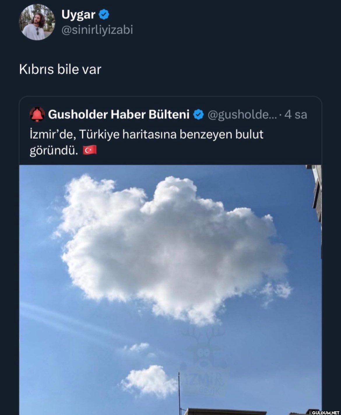 Kıbrıs bile var Gusholder...