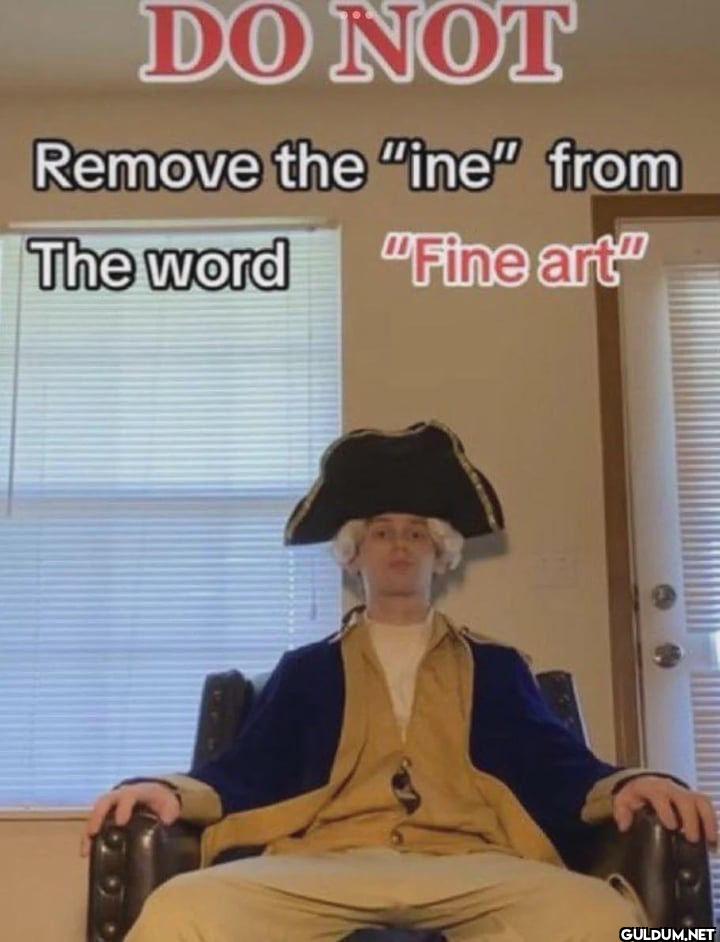 DO NOT Remove the "ine"...