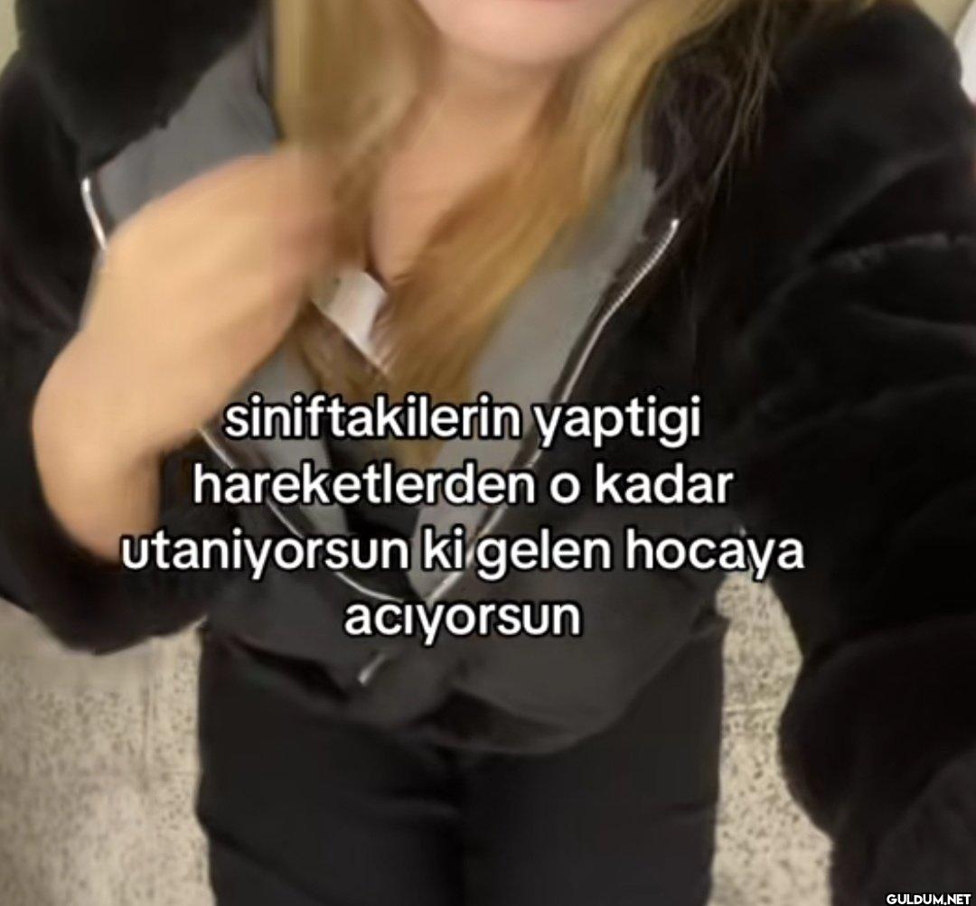 siniftakilerin yaptigi...