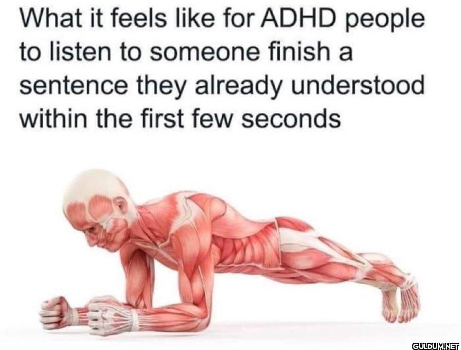 What it feels like for...