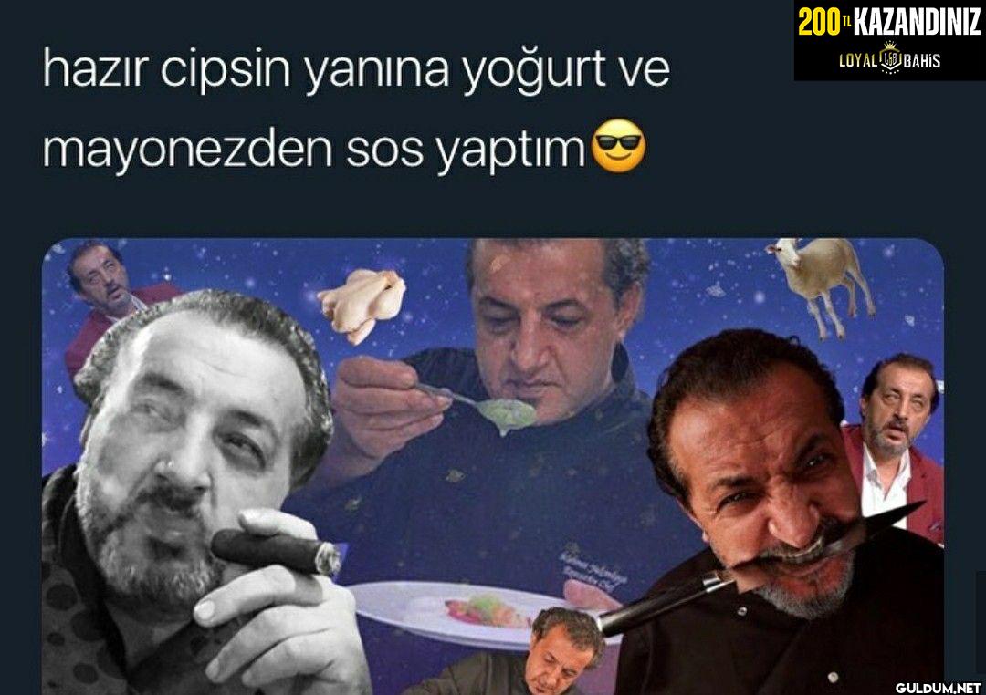 hazır cipsin yanına yoğurt...