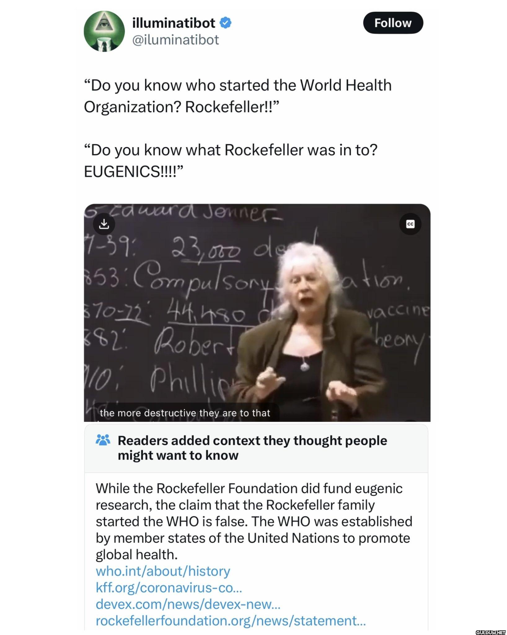 Follow "Do you know who...