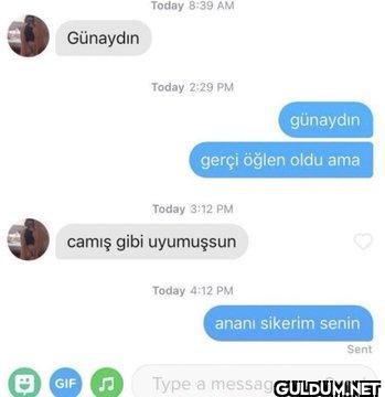 Günaydin Today 8:39 AM...
