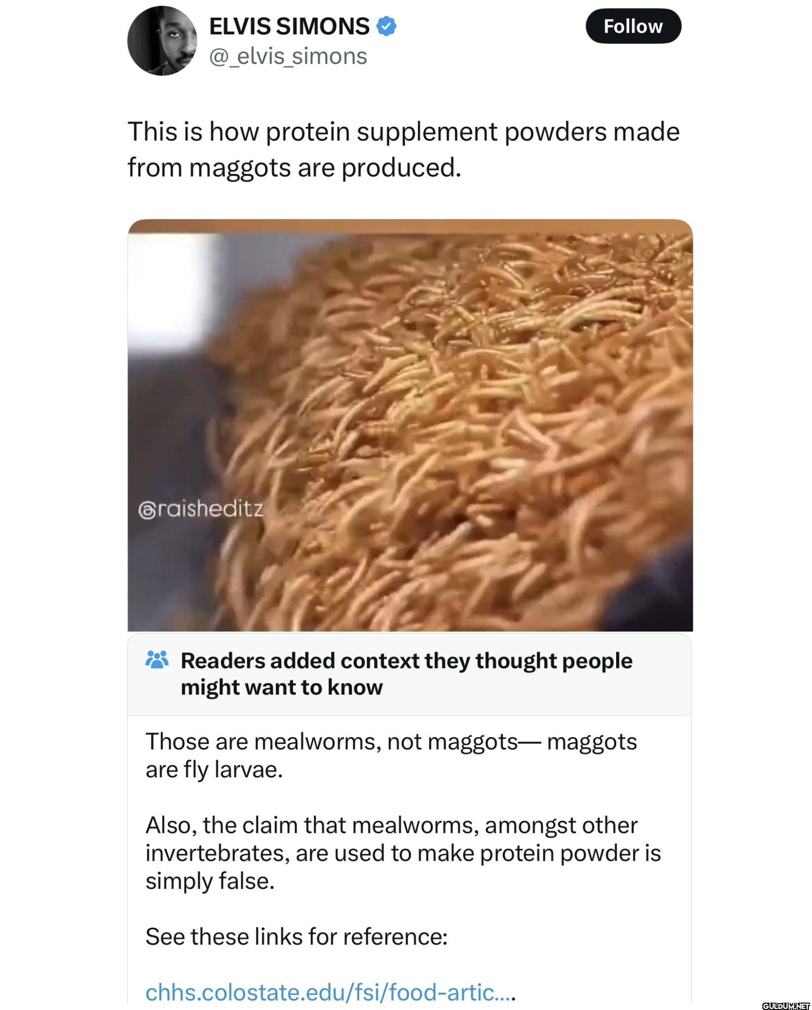 Follow This is how protein...