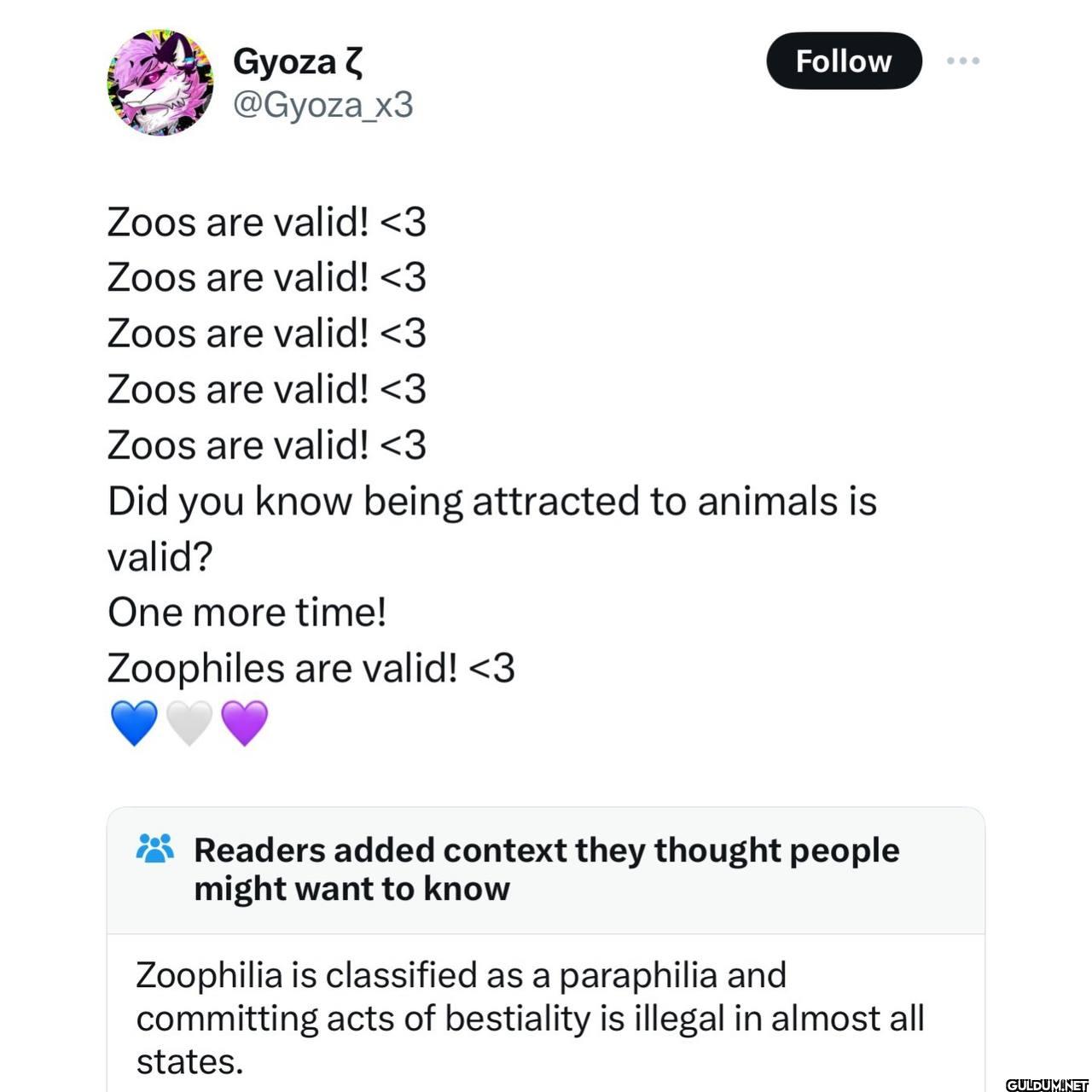Zoos are valid! <3 Zoos...