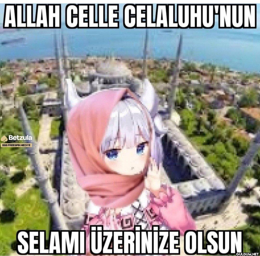 ALLAH CELLE CELALUHU'NUN...