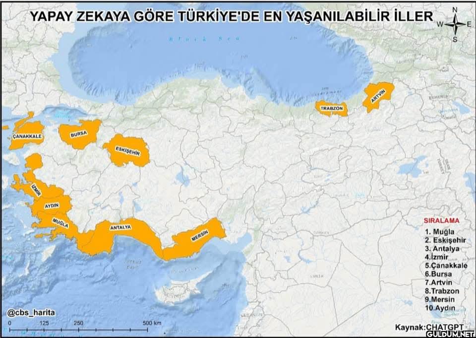 Yapay zekaya  göre...