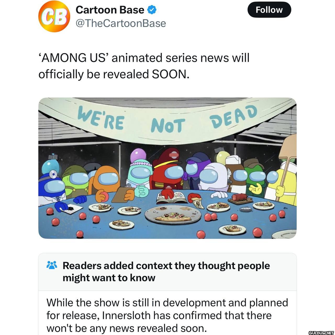 'AMONG US' animated series...