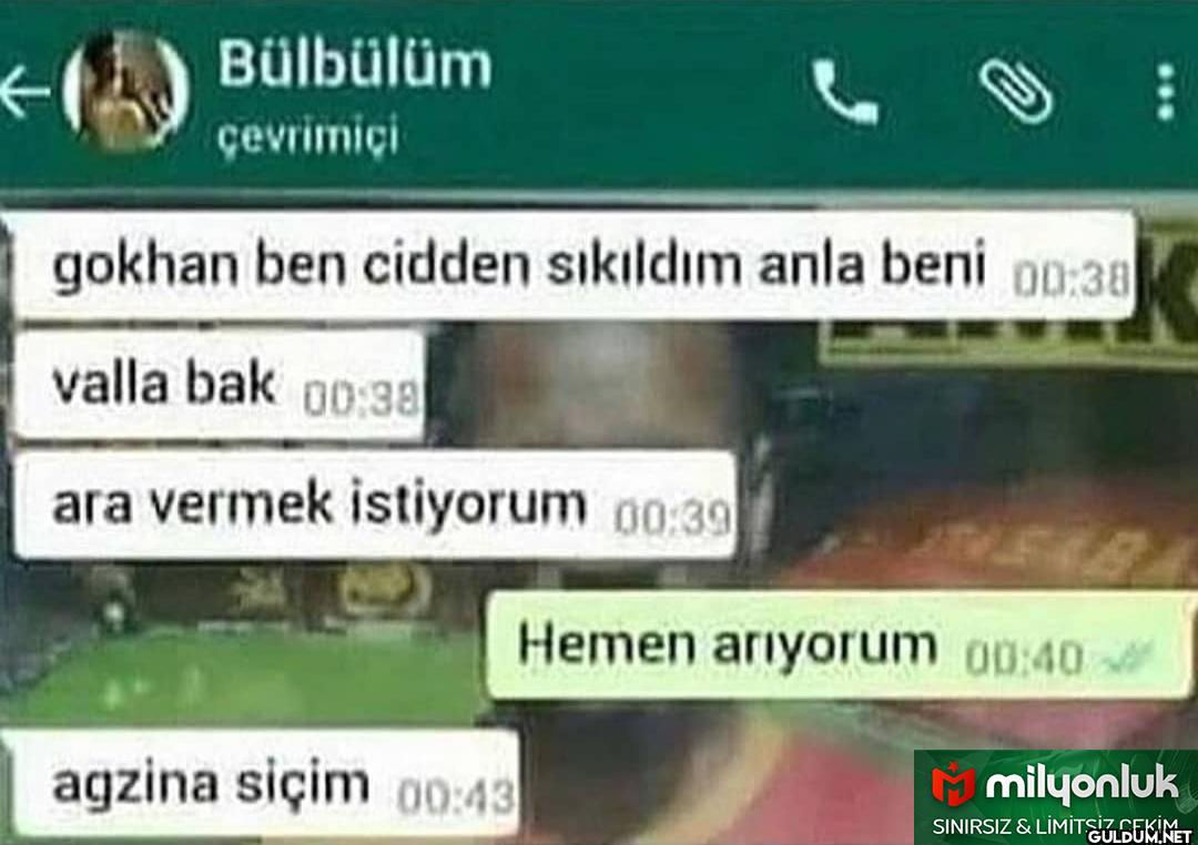 Bülbülüm çevrimiçi gokhan...