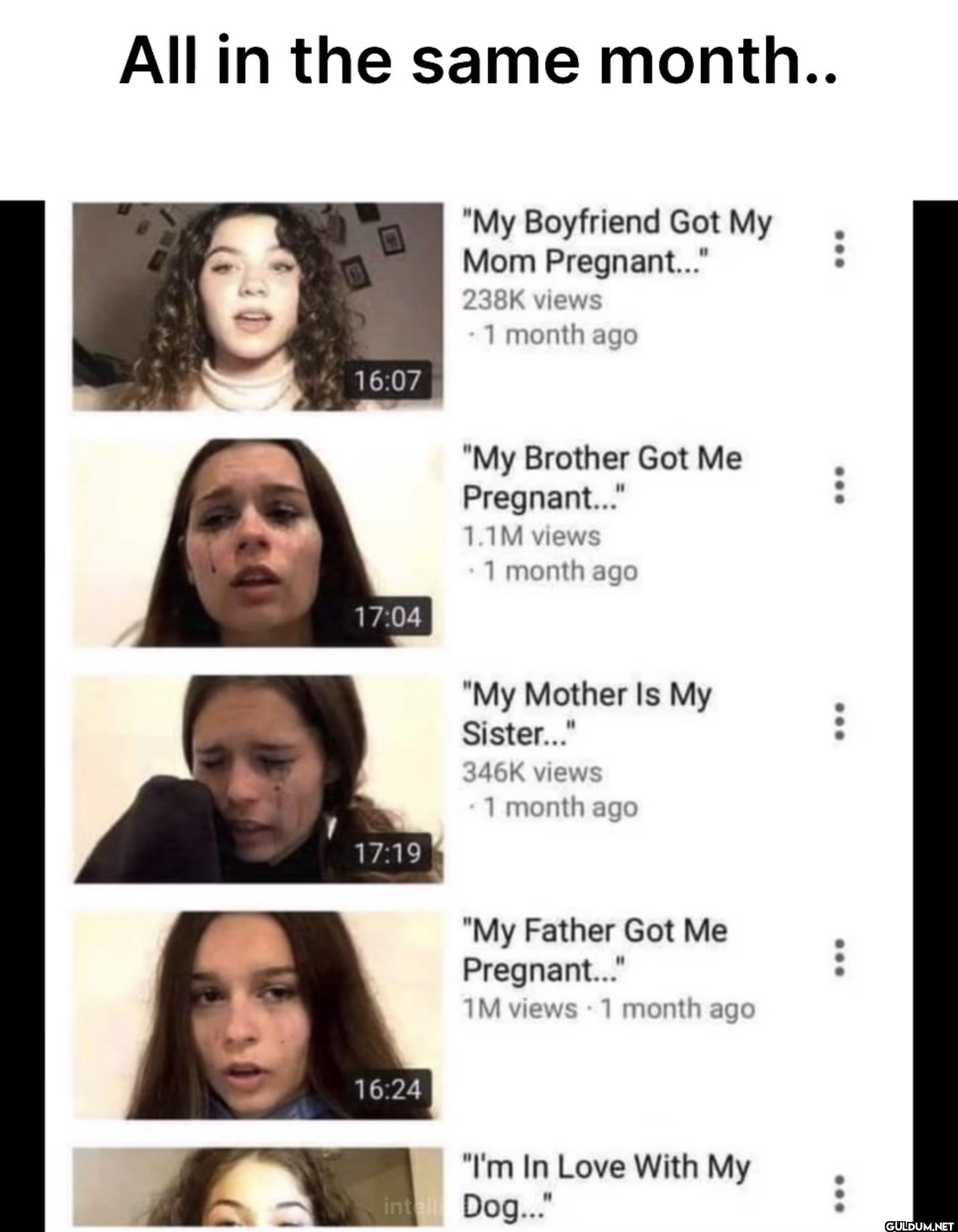 All in the same month.....