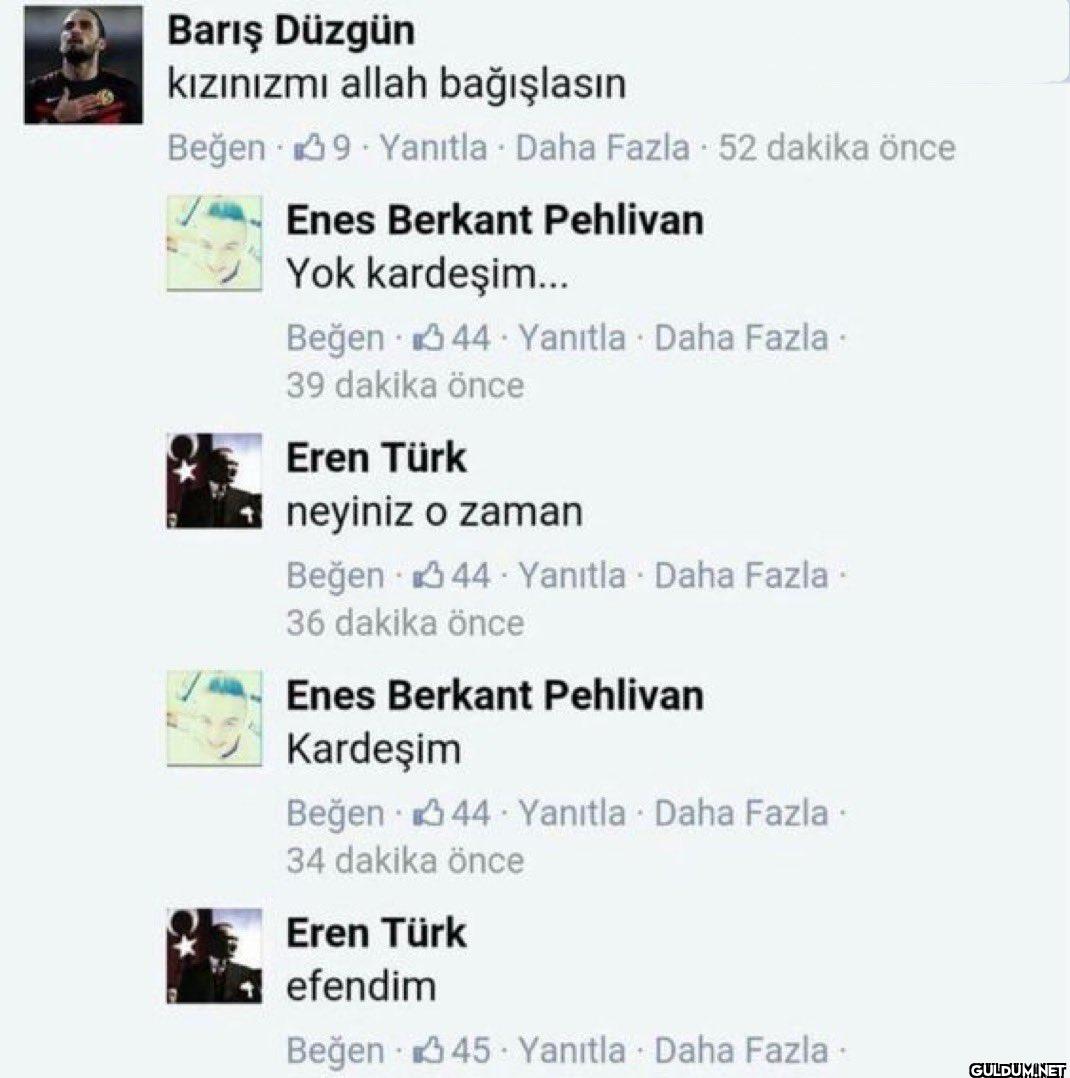 Barış Düzgün kızınızmı...