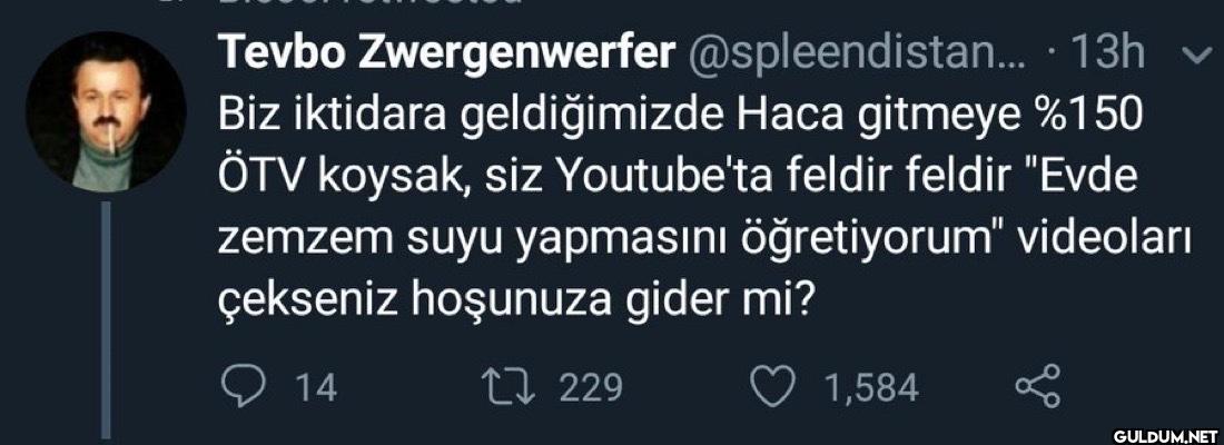 13h Biz iktidara...