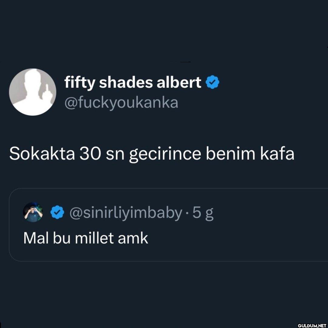 Sokakta 30 sn gecirince...
