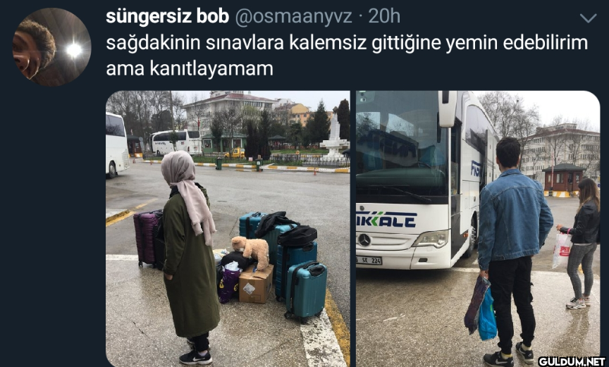 20h sağdakinin sınavlara...