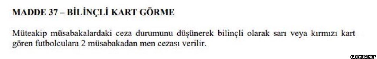 Sizce TFF bunu...
