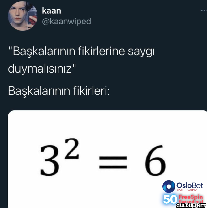 "Başkalarının fikirlerine...