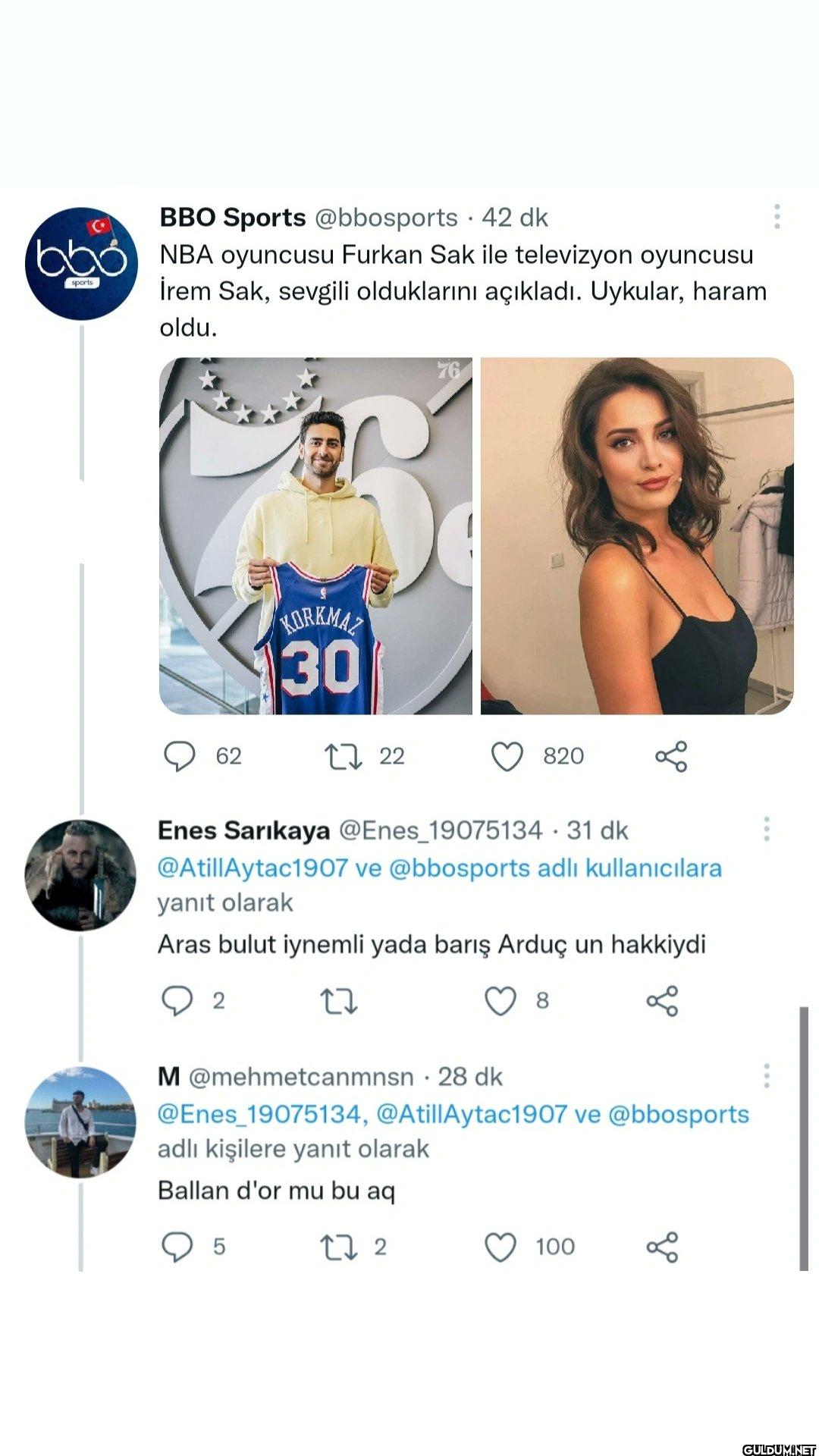 42 dk NBA oyuncusu Furkan...