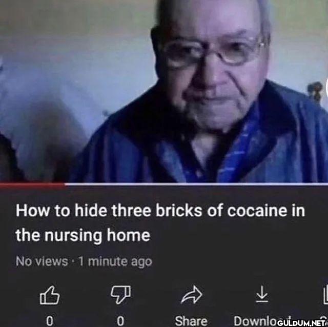 How to hide three bricks...