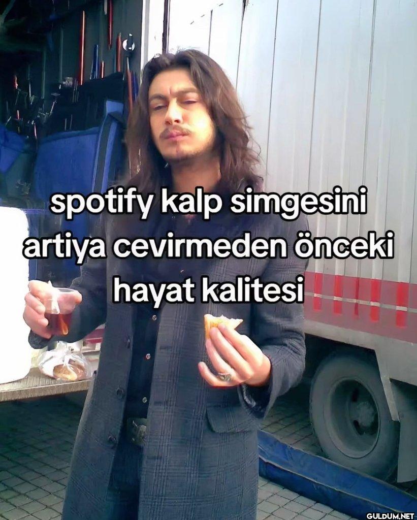 spotify kalp simgesini...
