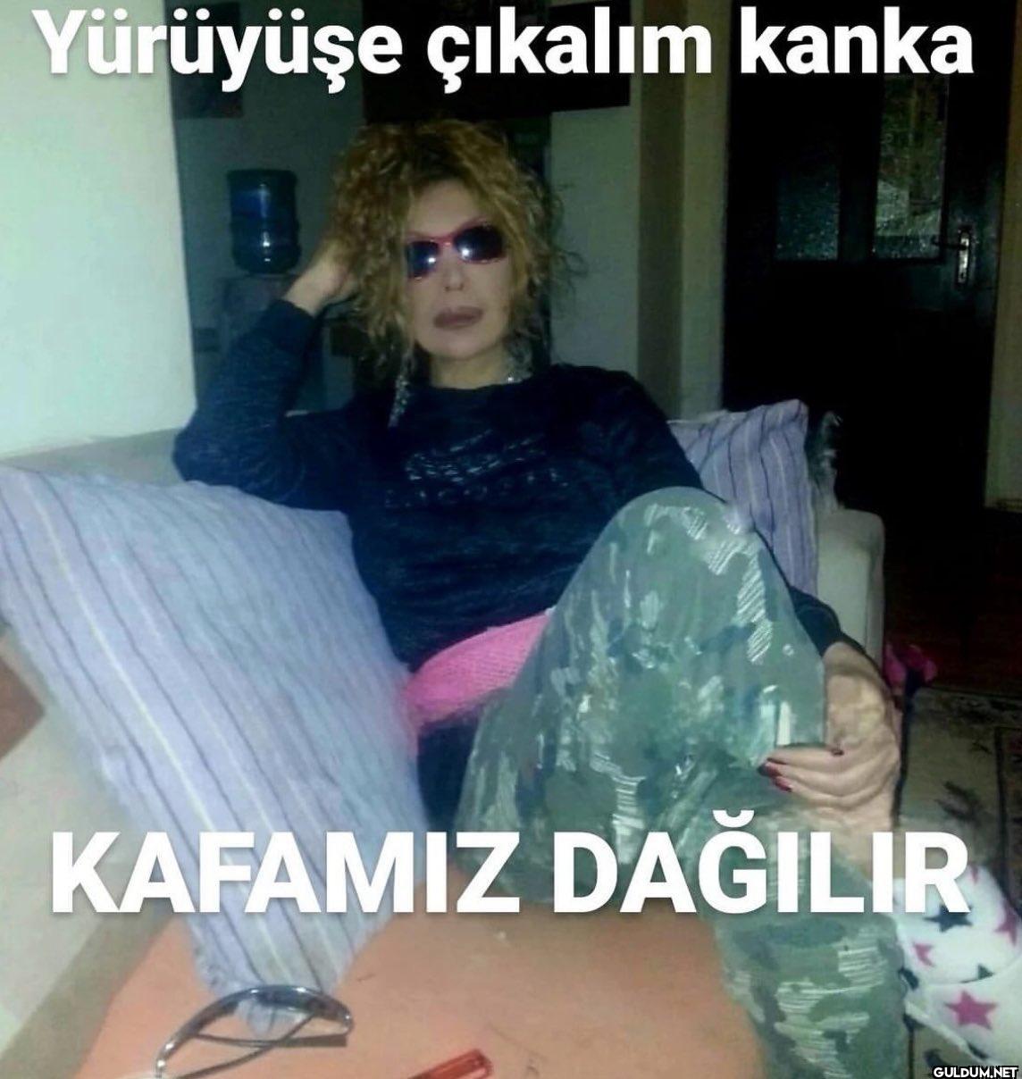 Yürüyüşe çıkalım kanka...