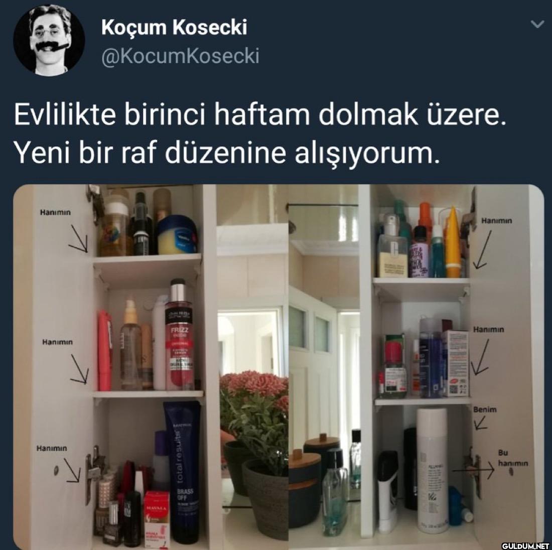 Evlilikte birinci haftam...