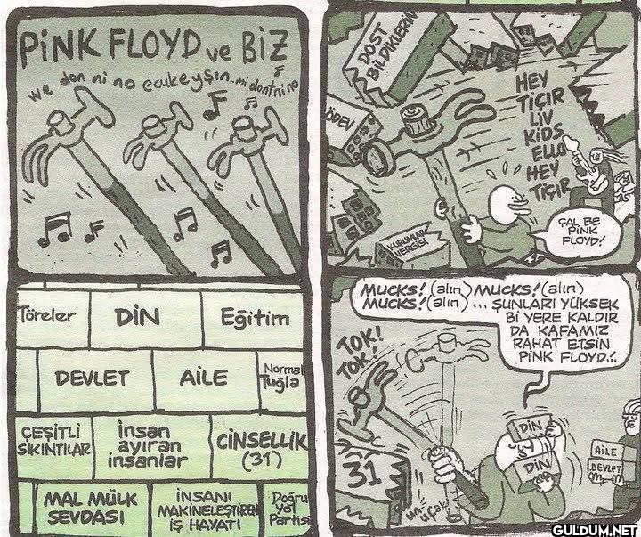 PINK FLOYD ve BIZ we den...