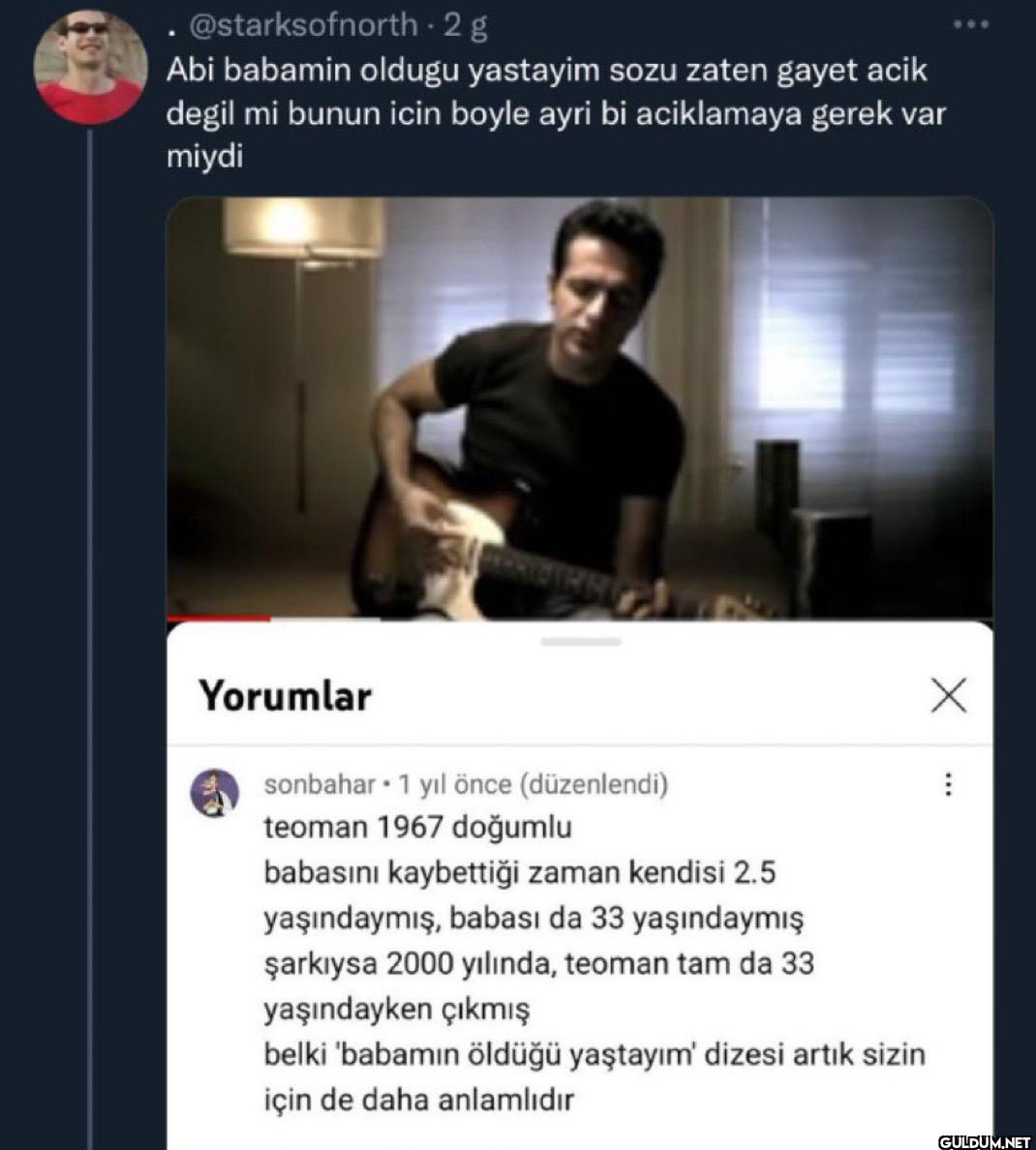 - 2 g Abi babamin oldugu...