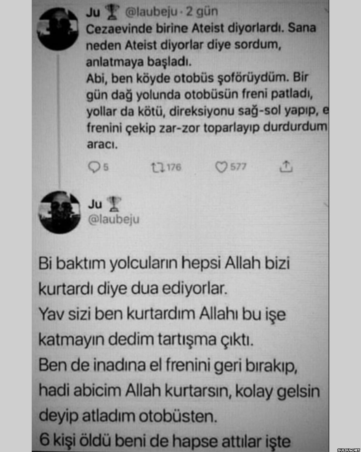gün Cezaevinde birine...