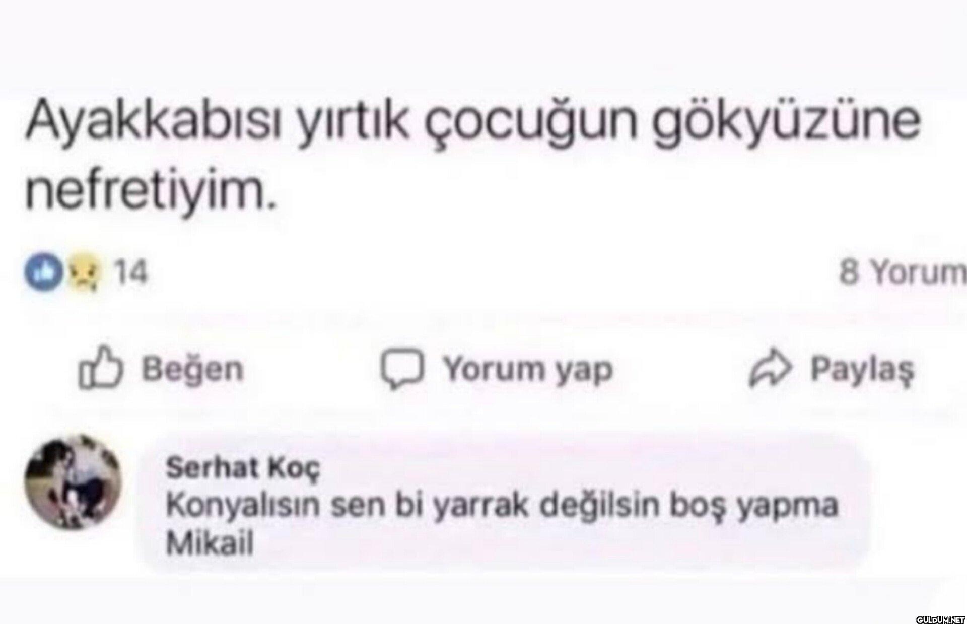 Ayakkabısı yırtık çocuğun...