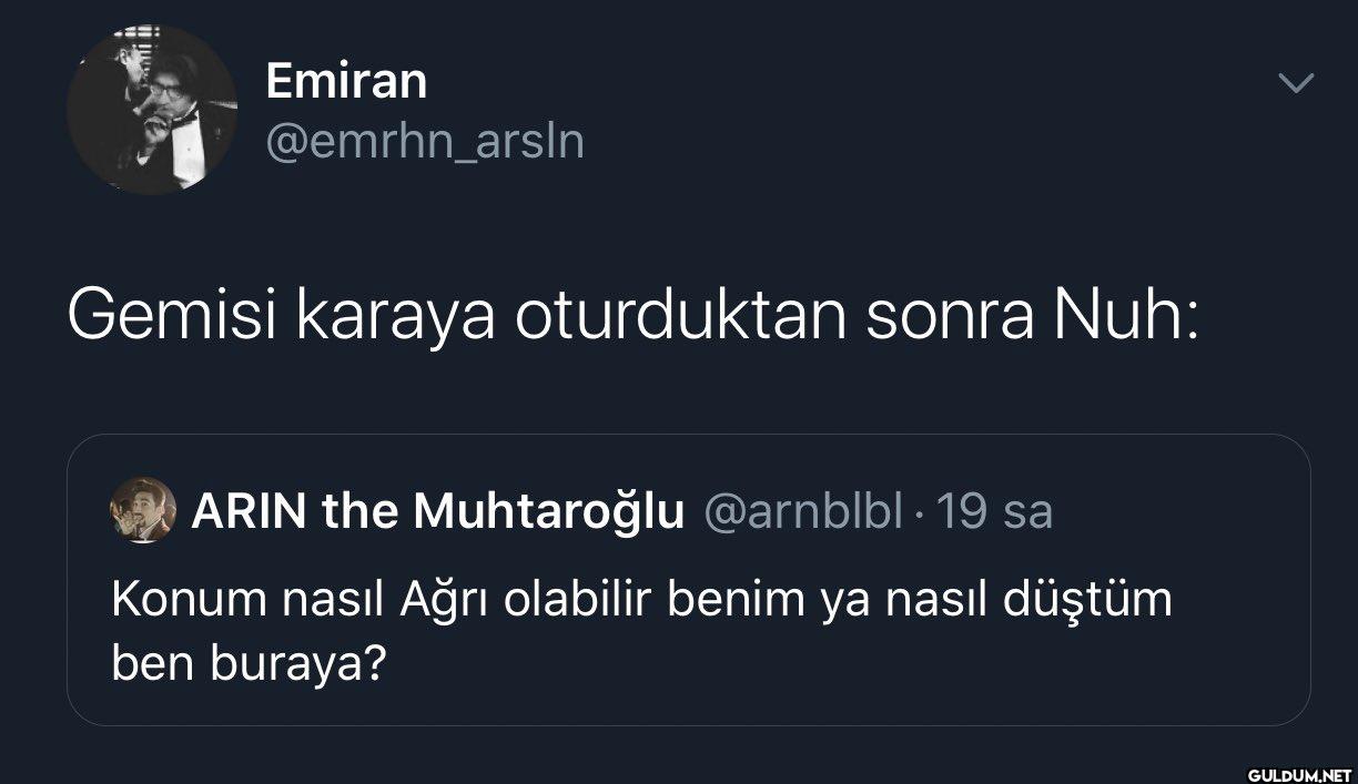 Gemisi karaya oturduktan...