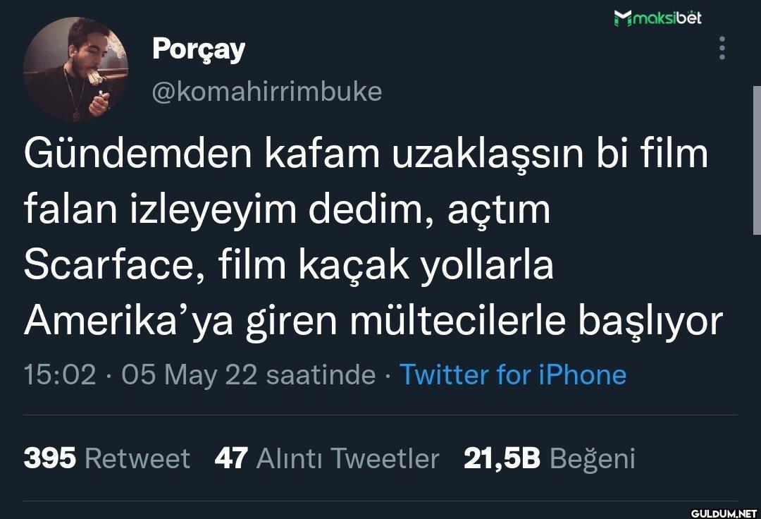 Gündemden kafam uzaklaşsın...