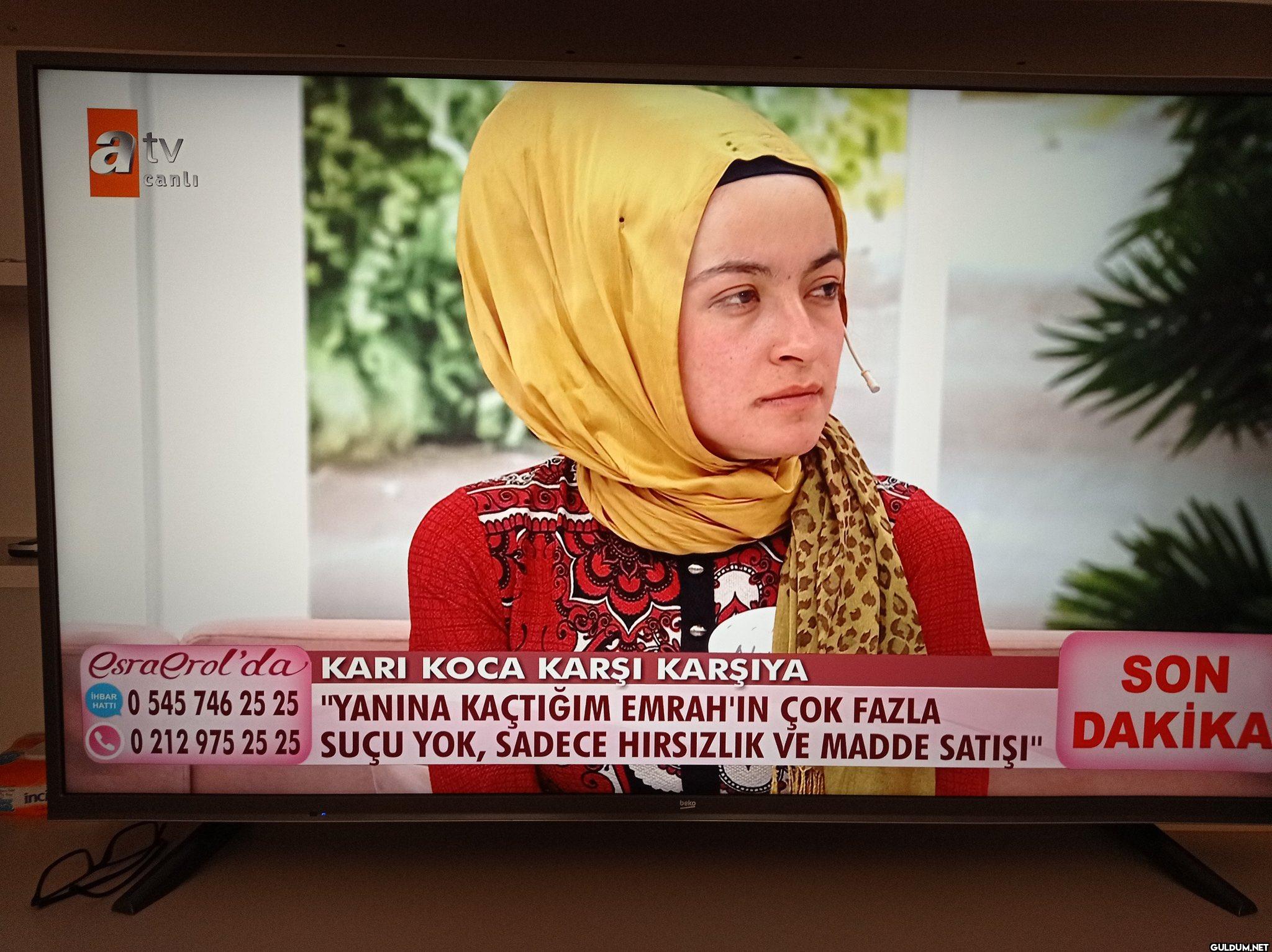 KARI KOCA KARŞI KARŞIYA...