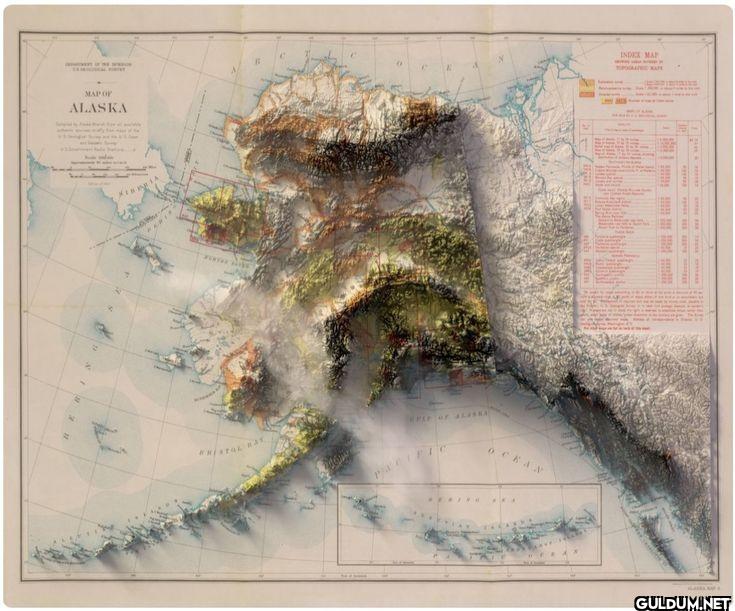 Alaska 🇺🇲    MAP OF ALASKA...