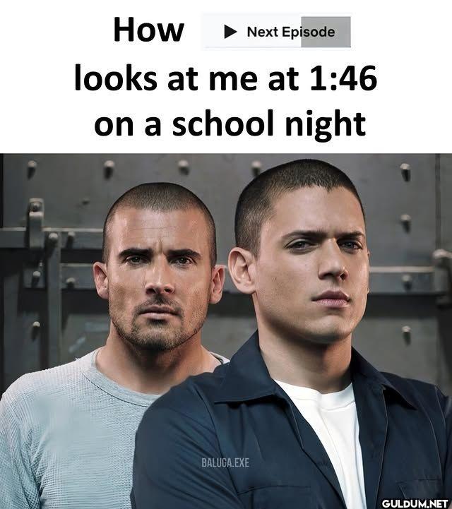 How looks at me at on a...