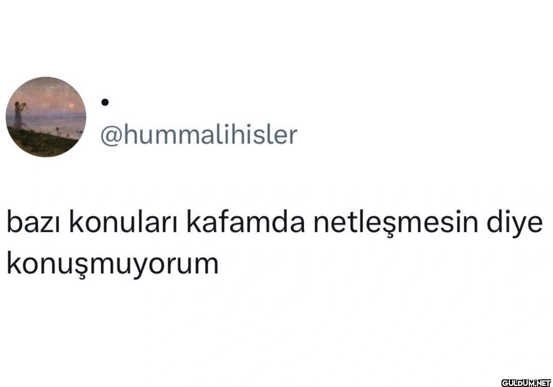 bazı konuları kafamda...