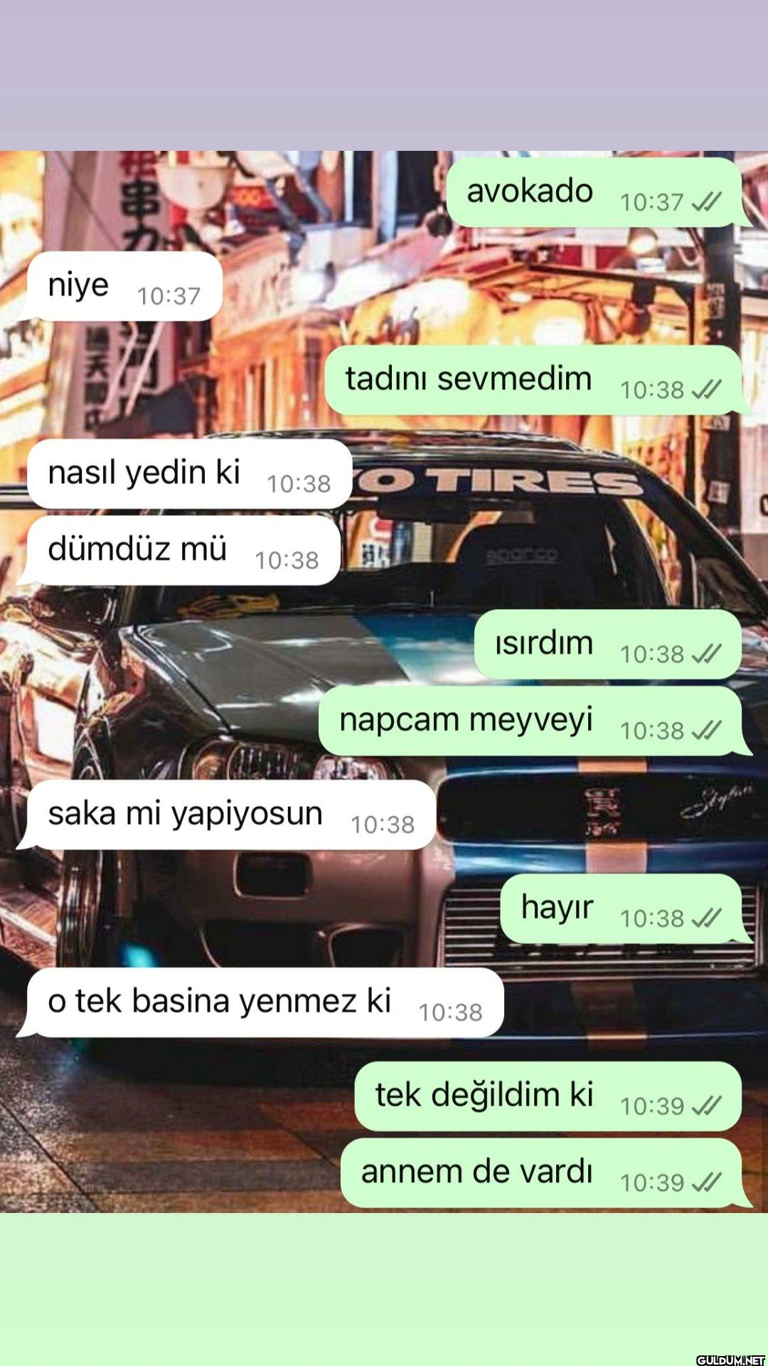 avokado 10:37 niye 10:37...