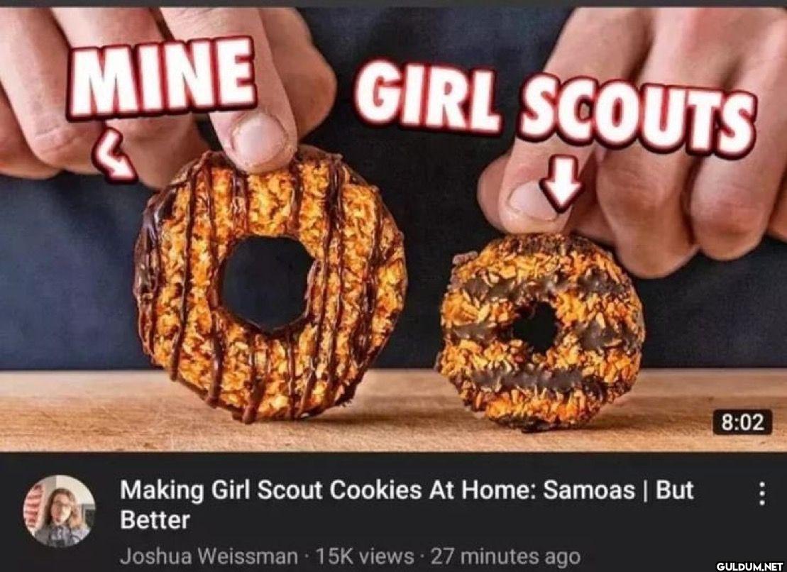 MINE GIRL SCOUTS Making...