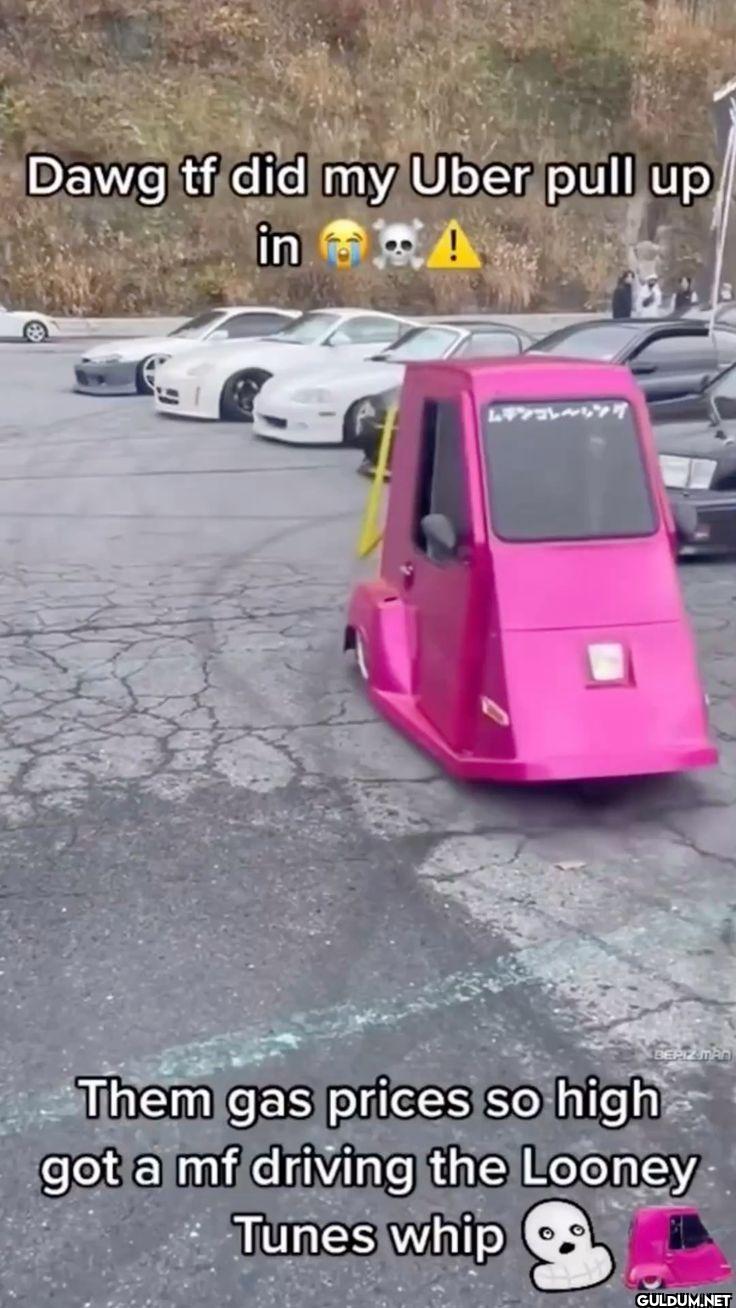 Dawg tf did my Uber pull...