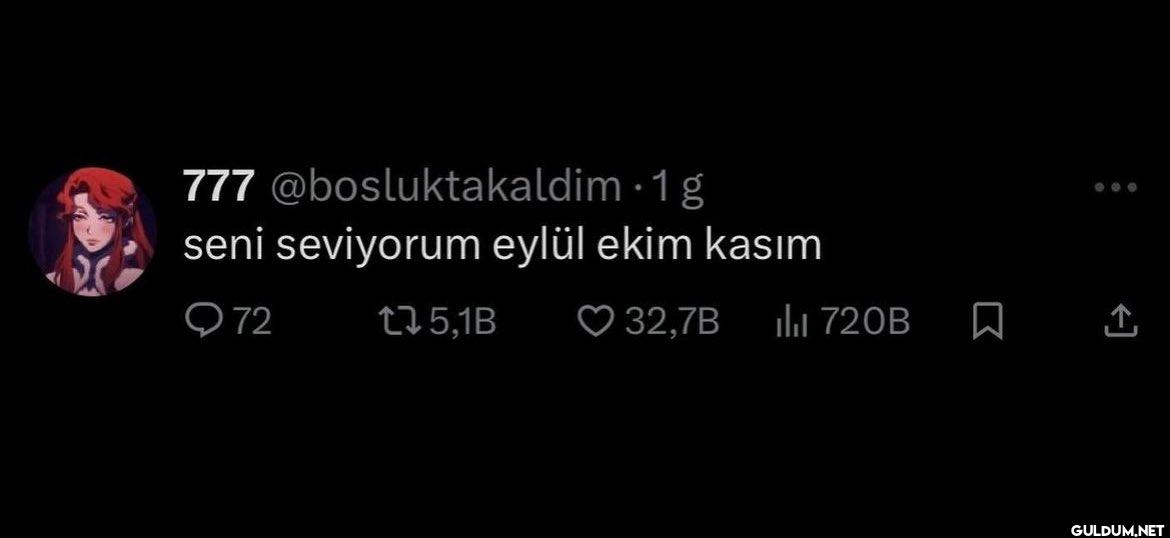 g seni seviyorum eylül...