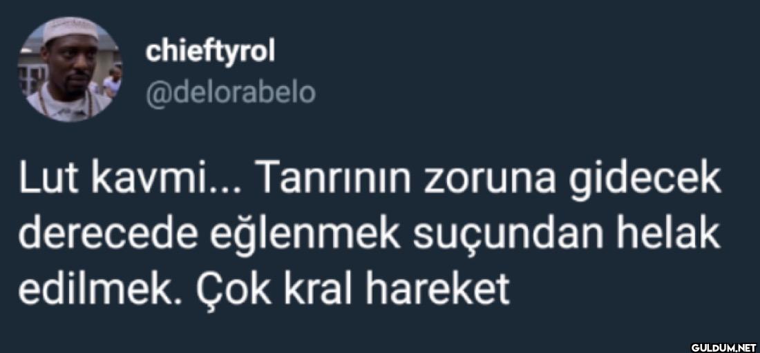 Lut kavmi... Tanrının...