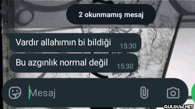 2 okunmamış mesaj Vardır...