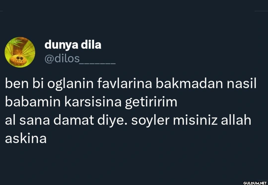 ben bi oglanin favlarina...