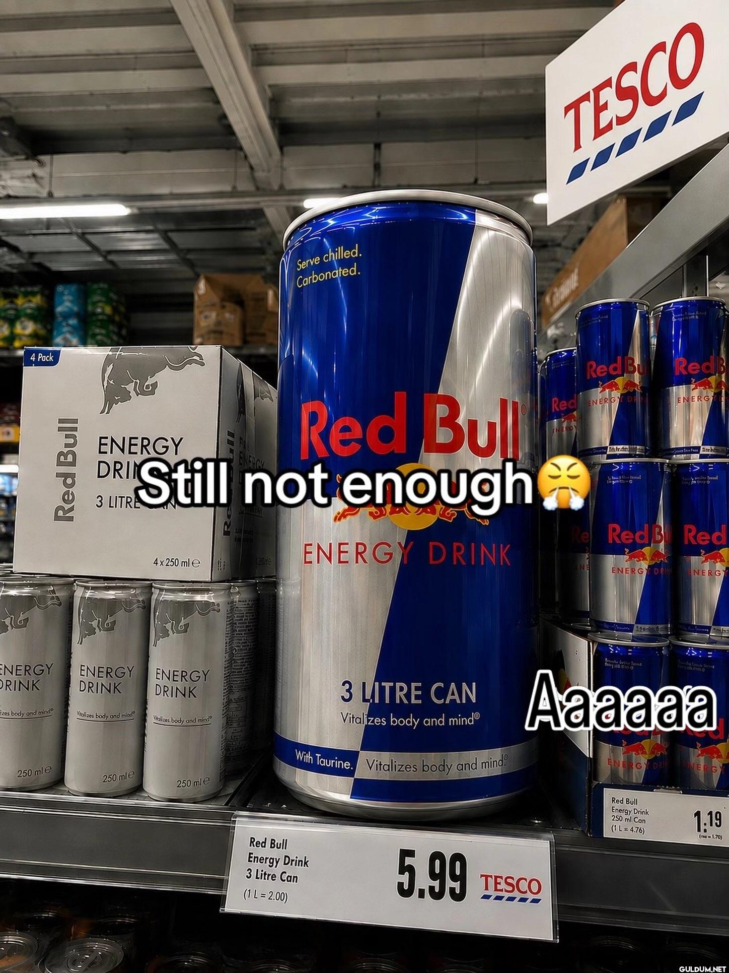 4 Pack Red Bull Serve...