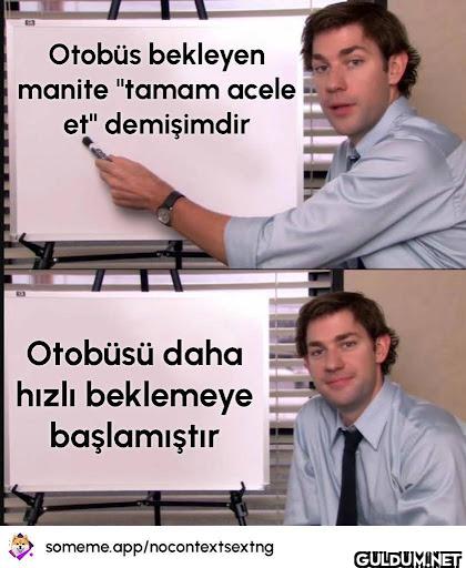 Otobüs bekleyen manite...