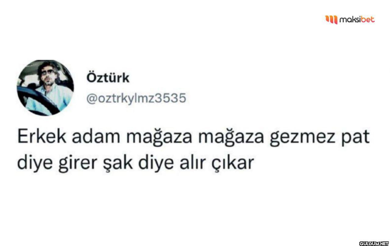 Erkek adam mağaza mağaza...